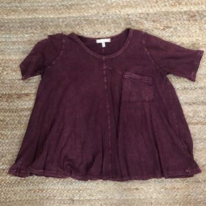 Anthropologie Eri + Ali oversized T-shirt
